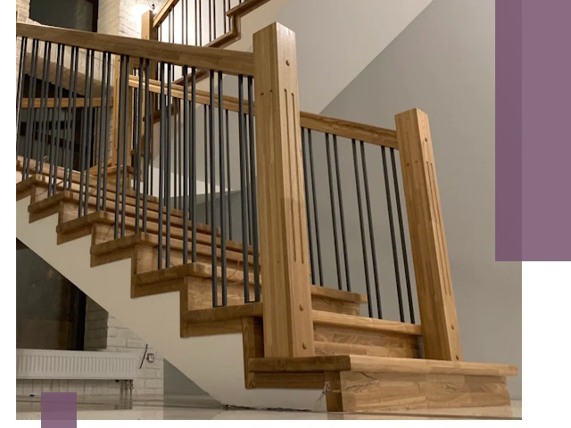 Реставрация деревянных и металлических лестниц в Городце