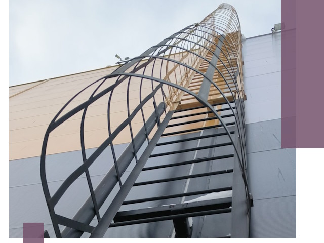 Изготовление и монтаж пожарных лестниц в Городце профессионально