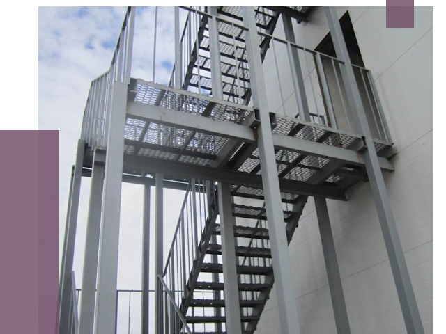 Монтаж пожарных лестниц в Городце от 7693 руб.