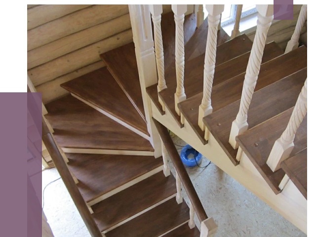 Реставрация деревянных лестниц в Городце от 4252 руб.