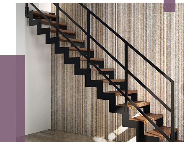 Изготовление металлических лестниц в Городце от 48084 руб. | ПРОЛЁТ-Грд