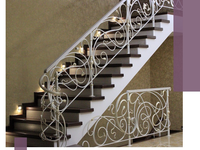 Кованые лестницы под ключ в Городце — изготовление и монтаж