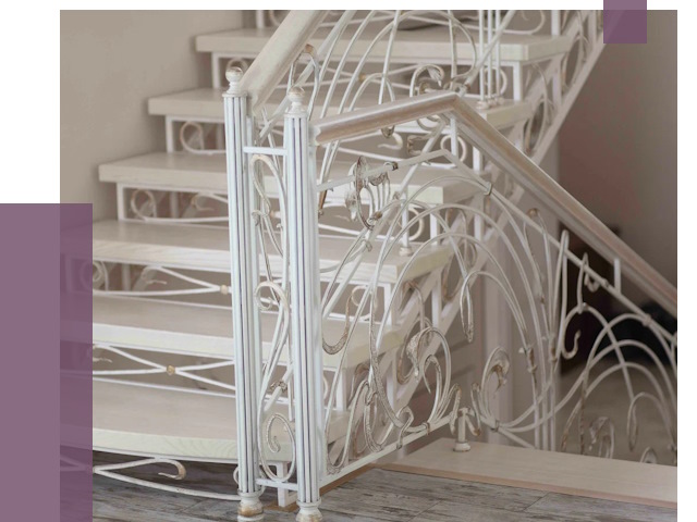 Изготовление кованых лестниц на заказ в Городце от 86046 руб. | ПРОЛЁТ-Грд