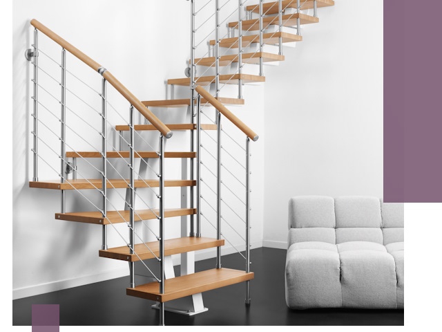 Модульные лестницы под ключ в Городце — монтаж и изготовление