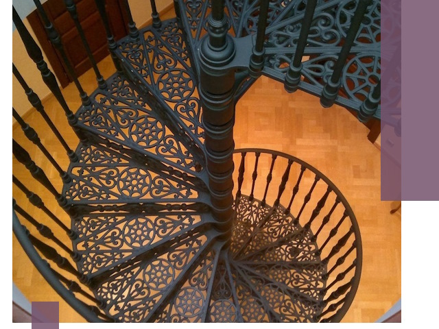 Винтовые лестницы под ключ в Городце: производство и монтаж