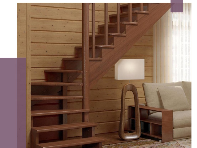 Лестницы эконом класса в Городце от 18070 руб. бюджетные решения