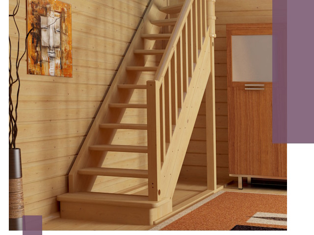 Лестницы эконом класса под ключ в Городце — недорого и быстро