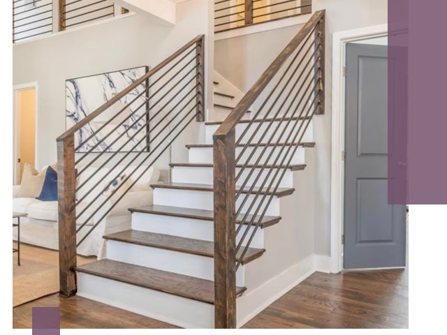 Лестницы для коттеджа под ключ в Городце — изготовление и монтаж