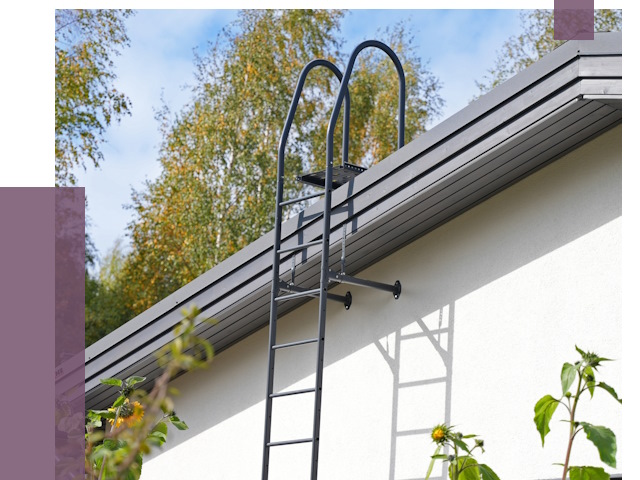 Лестницы на крышу в Городце от 18930 руб. — монтаж и монтаж ПРОЛЁТ-Грд