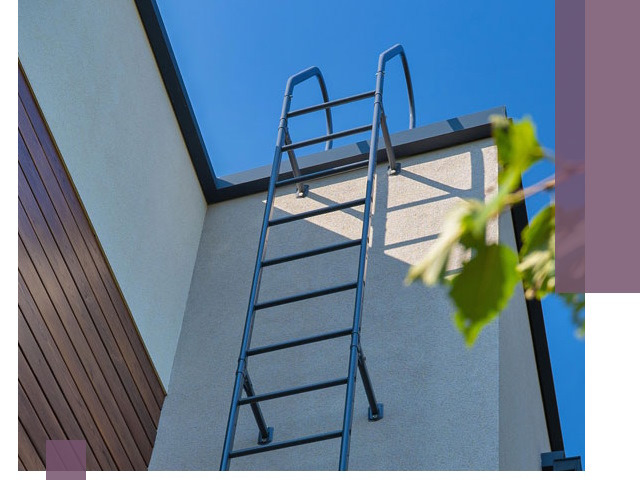 Лестницы на крышу в Городце — изготовление, монтаж, демонтаж