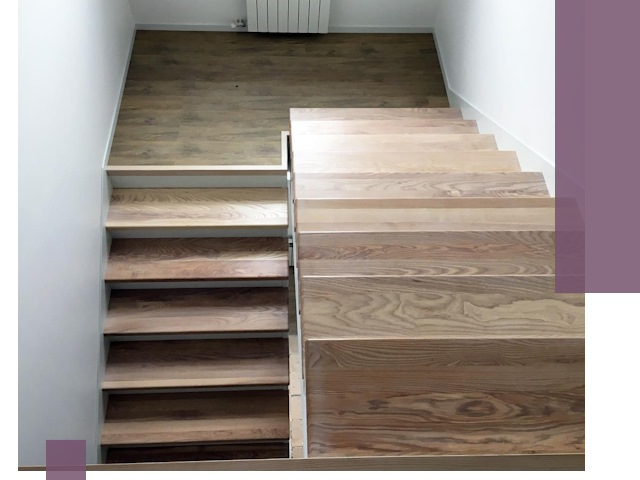 Тонировка лестниц в Городце: качественно и долговечно