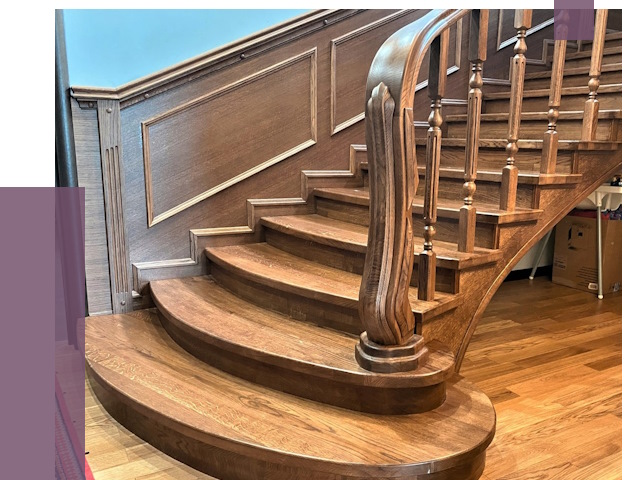 Дубовые лестницы под ключ в Городце от 174622 руб. — ПРОЛЁТ-Грд