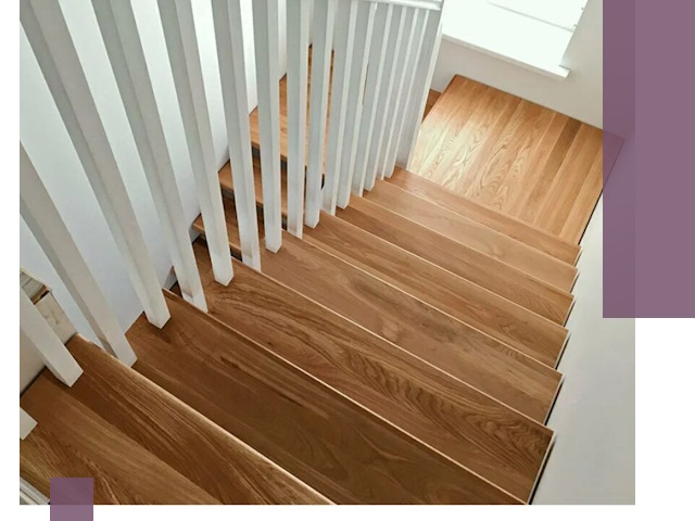 Лестницы из бука в Городце: изготовление, монтаж и демонтаж