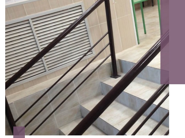 Изготовление перил из металла под ключ в Городце