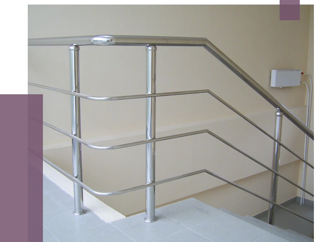 Алюминиевые перила в Городце от 6276 руб. под ключ | ПРОЛЁТ-Грд