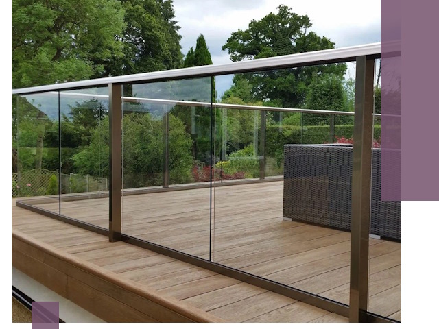 Алюминиевые перила на заказ в Городце — монтаж и гарантия