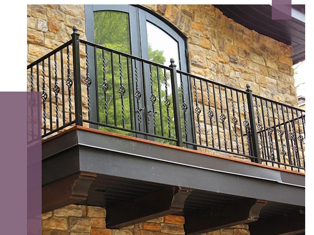 Балконные ограждения в Городце от 7947 руб. — купить | ПРОЛЁТ-Грд