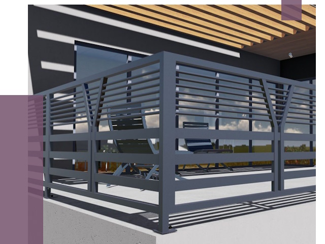 Изготовление балконных ограждений в Городце от 10629 руб. | ПРОЛЁТ-Грд