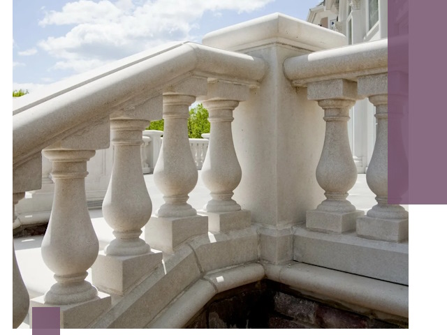 Балюстрады из металла и камня под ключ в Городце