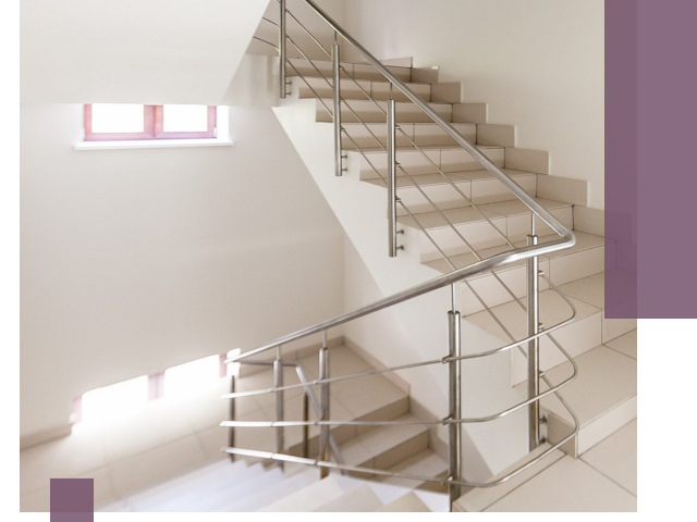 Установка и замена перил в подъезде в Городце