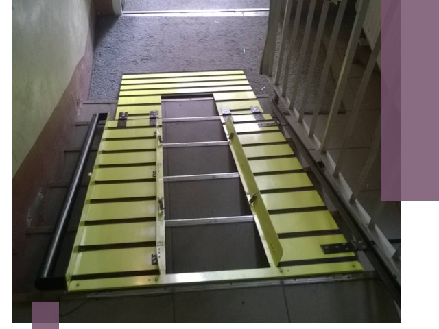 Профессиональный монтаж пандуса в подъезд в Городце