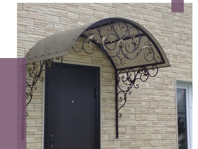 Ремонт козырьков в Городце от 7339 руб. | ПРОЛЁТ-Грд