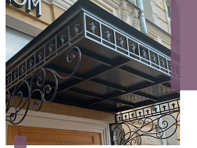 Ремонт козырьков и навесов в Городце — быстро и качественно