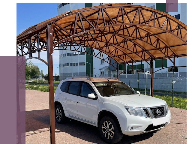 Недорогие навесы в Городце от 42517 руб.  | ПРОЛЁТ-Грд