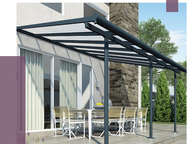 Навесы пристенные в Городце от 9009 руб. — монтаж и установка | ПРОЛЁТ-Грд