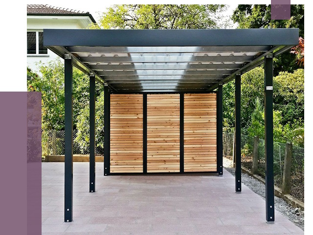 Отдельно стоящие навесы во дворе в Городце от 79466 руб. | ПРОЛЁТ-Грд