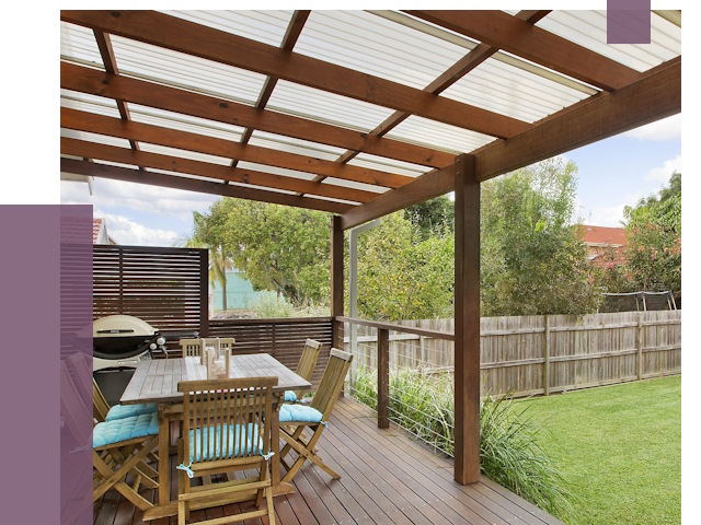 Навесы во двор в Городце от 12553 руб. — монтаж | ПРОЛЁТ-Грд