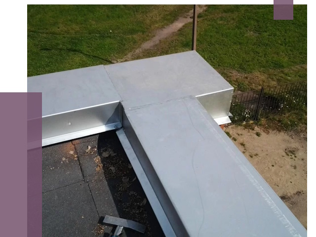 Оцинкованные парапеты в Городце от 7947 руб. | ПРОЛЁТ-Грд