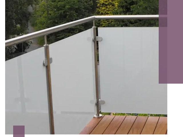 Алюминиевые парапеты для балконов и террас в Городце