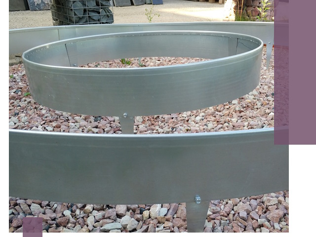 Нержавеющие бордюры под ключ в Городце — изготовление и монтаж