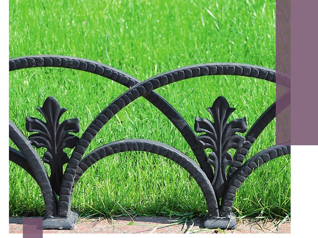 Декоративные металлические бордюры под ключ в Городце