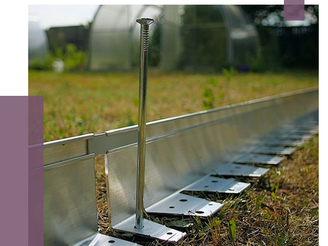 Металлические бордюры для газона в Городце от 4252 руб. | ПРОЛЁТ-Грд