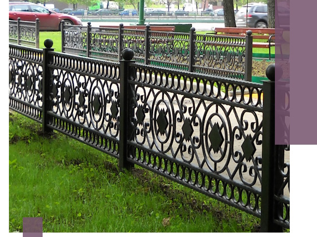 Секционные газонные ограждения под ключ в Городце