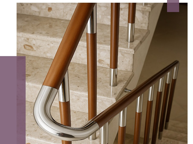 Монтаж поручней в Городце от 9617 руб. монтаж под ключ | ПРОЛЁТ-Грд