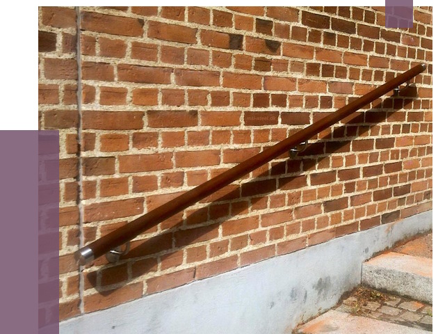 Изготовление пристенных поручней в Городце от 4404 руб. — ПРОЛЁТ-Грд