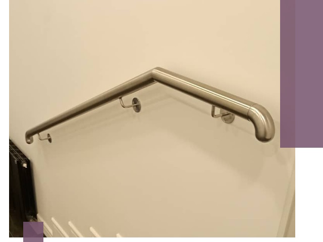 Изготовление пристенных поручней в Городце под ключ за сроки