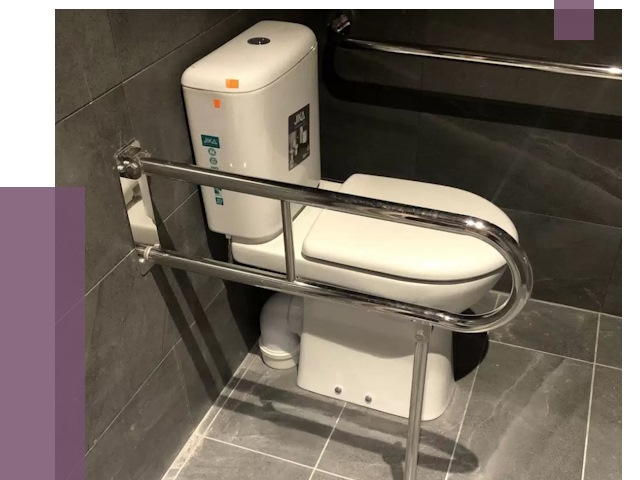 Поручни для санузлов в Городце от 4252 руб.  | ПРОЛЁТ-Грд