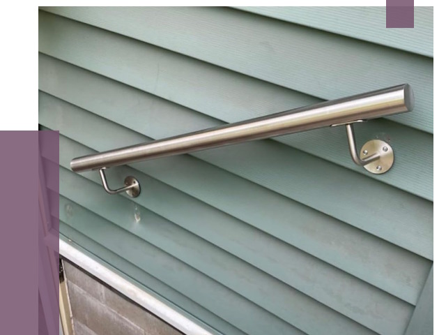 Поручни из нержавеющей стали в Городце от 7592 руб.  | ПРОЛЁТ-Грд